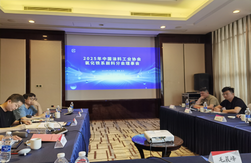2025年中國涂料工業(yè)協(xié)會氧化鐵系顏料分會理事會報道175